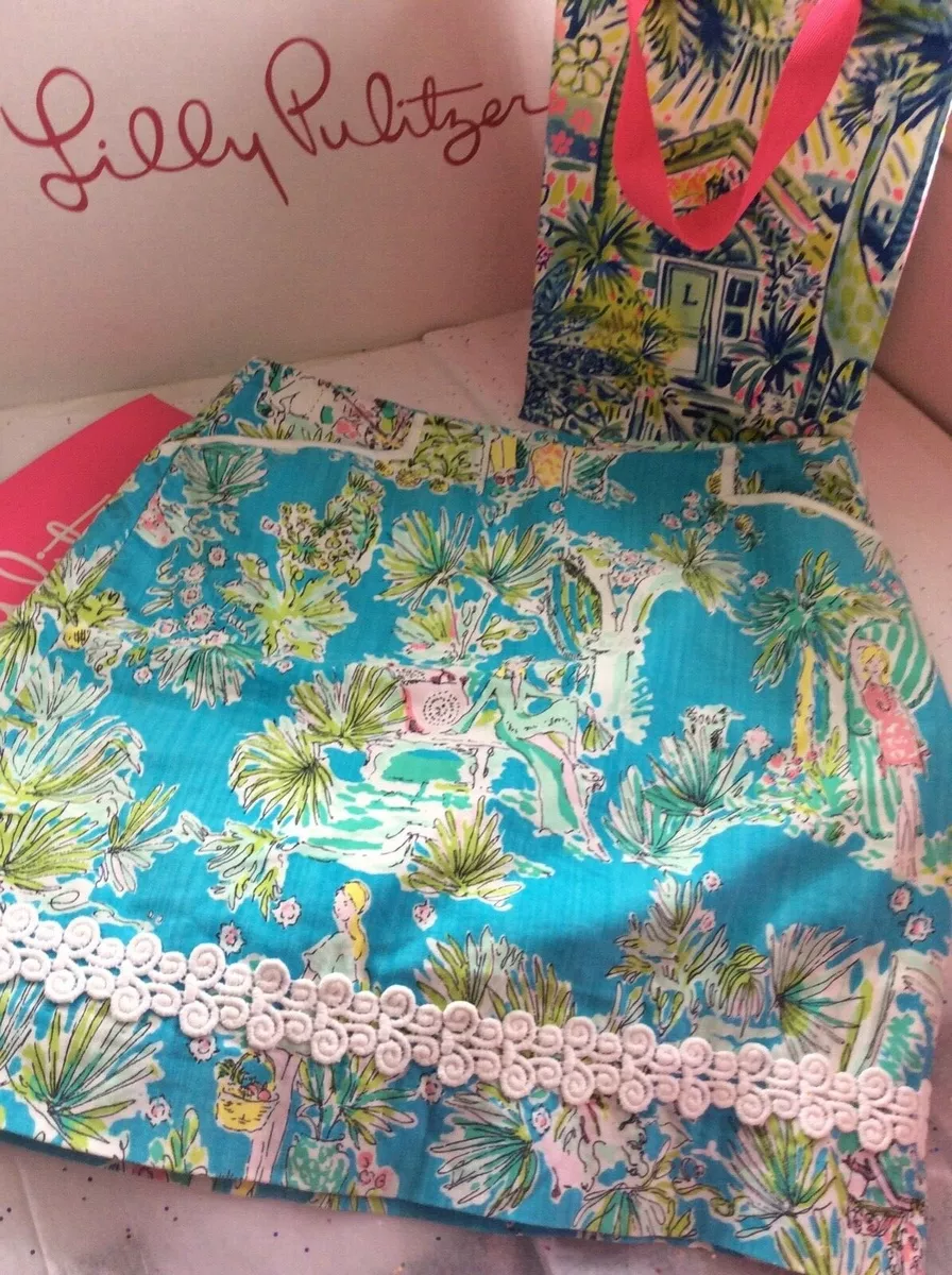 Lilly pulitzer bed clearance skirt