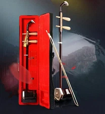 hinese Musical Instrument Erhu String Music Playing Instrument + Luggage