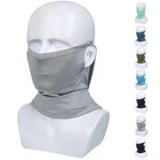 Summer Cooling Neck Gaiter with Ear Loops Men Women Neck Covers Face Gaiter Mask