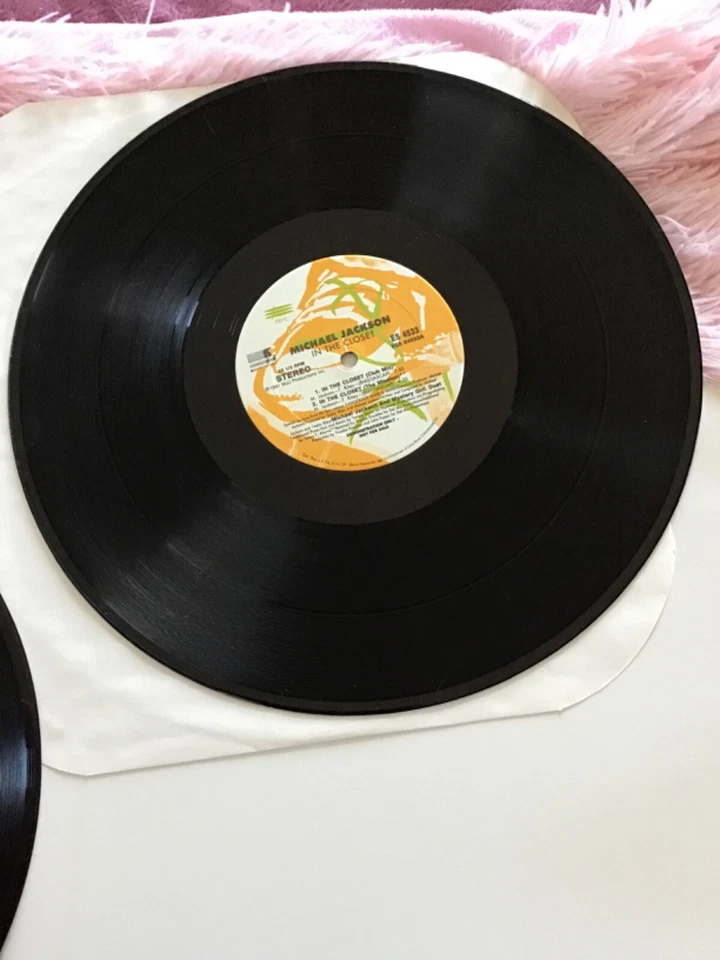 Michael Jackson In The Closet Double Pack Promo Mix Knuckles 2 x 12 ” Singles Foto 2 de 4