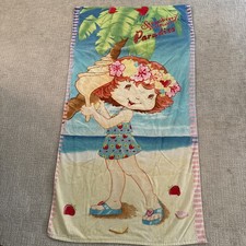 Truskawkowy krótki tort Paradise Ręcznik plażowy Dziewczyna z muszlą Dobry stan