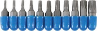 "Bgs BIT-SATZ, AußEnsechskant 6,3 Mm (1/4\"), T-PROFIL (FÜR Torx), 11-TLG."