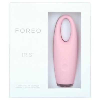 FOREO IRIS Eye Massager Pink T-Sonic Waterproof USB Rechargeable Factory Sealed