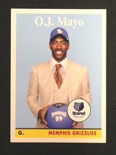 2008-09 TOPPS O.J. Mayo ROOKIE RC #198