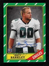 2013 Topps 1986 Topps Rookie Auto 55/140 Matt Barkley #3 Auto 0c3