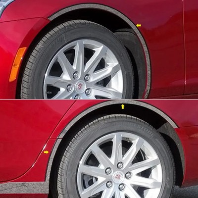 For Cadillac CTS 2014-2019 SAA WQ54251 Polished Fender Trim