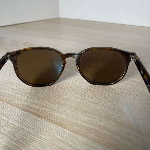 Occhiali da sole Ray-Ban RB4306 710/83 LEGGERE montatura guscio tartaruga solo 54-19-145 - Foto 9 di 10