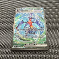 Carte Pokémon Carchacrok EX 245/182 EV4 Faille Paradoxe Française