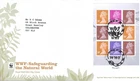 2011 WWF - Safeguarding Prestige Pane, RM FDC,  FDI Godalming SpHS