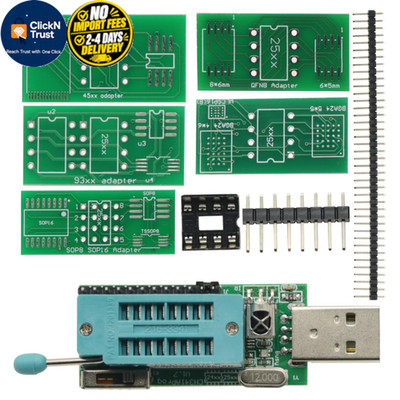 CH341A Programmer V1.7 1.8V Level Conversion W25Q64FW W25Q128FW GD25LQ64