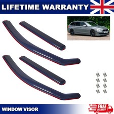 In-Channel Wind Deflectors For BMW 3 Series F31 Touring 2012-2018 5 Door Estate*