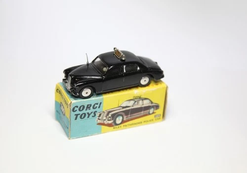 Corgi 209 Riley Pathfinder Police Car In Original Box - Excellent Vintage Model