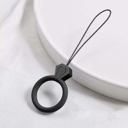 Keys Phones Strap Pendant Ring Strap Silicone Ring Mobile Phone Lanyard - Photo 12 sur 17