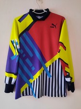 Puma Goalkeeper Shirt Jersey 90s Size M Vintage