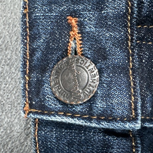 Wrangler Retro Jeans Uomo 38x32 Blu Stivale Relaxed Taglio Denim Elasticizzato Western - Foto 9 di 18