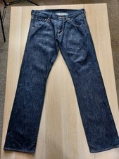 Lee 101 Z Gold Label Selvedge Jeans Mens W32 L32 Premium Rinsed Denim Poland