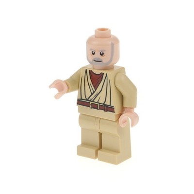 1x Lego Minifigur Star Wars Obi-Wan Kenobi alt Jedi Meister 10188 7965 sw0336