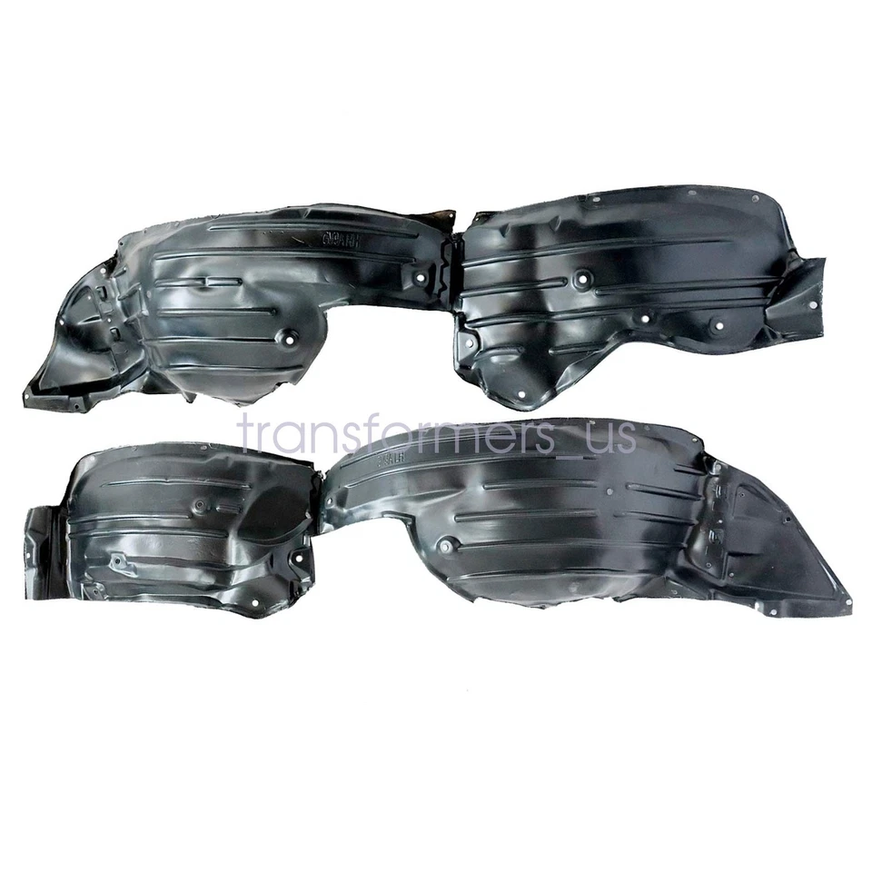 For 2014 2015 2016 2017 Mazda 6 Front Left & Right Side Fender Liner W/ Clips - Image 4 of 4