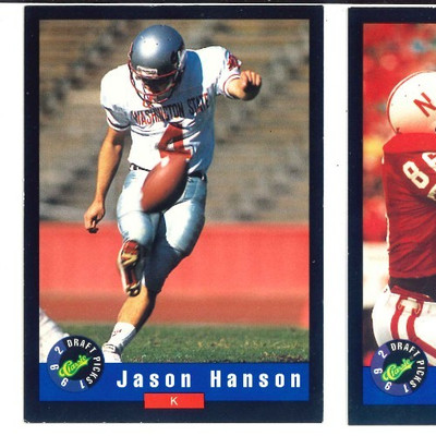 Jason Hanson #63 1992 - Classic - Classic Fotball - Base - Standard NFL