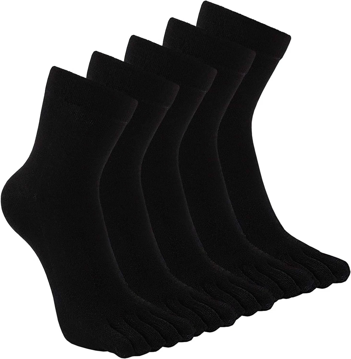 Calze Corte Traspiranti A Cinque Dita, Eleganti E Lucide, Per Uomo E Donna, Disponibili In Vari Colori