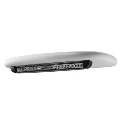 Black Oak LED 19-inch Low Pro Marine Light Bar, Spot Beam, 12000 Lumens