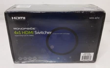 Monoprice 4x1 HDMI Switcher HDX-401E Supporting Full HD 1080p