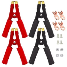 Jumper Cable Clamps, 1000A Heavy Duty Car Battery Clamp Ends for Jumper Cable...