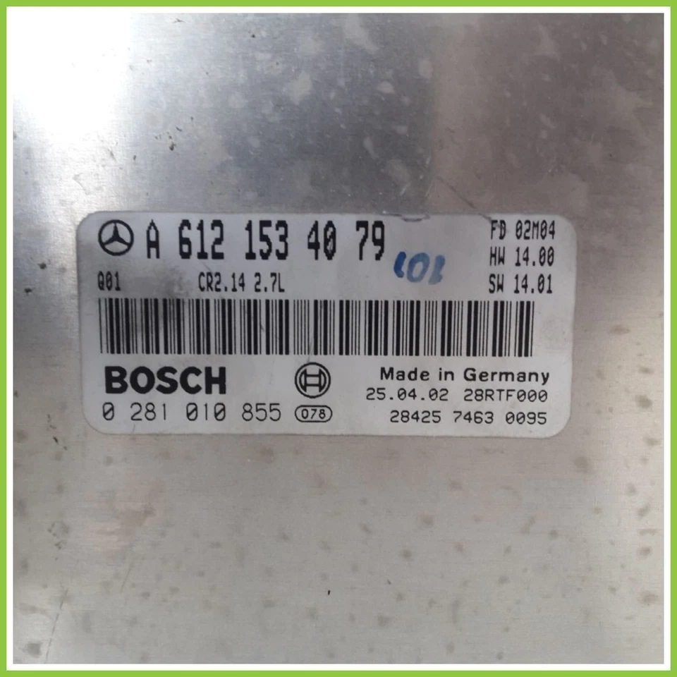 Centralina BOSCH 0281010855 MERCEDES-BENZ Classe E W/S210 CDI 125kw - Immagine 3 di 4