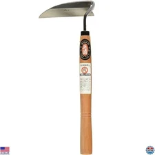 Japanese Weeding Sickle Sharp Edge Garden Tool for Quick Weeding Full Size
