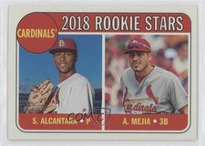 2018 Topps Heritage Rookie Stars Alex Mejia Sandy Alcantara #14 0q1p
