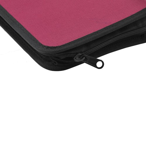 Fermeture glissière double face nylon 80 CD DVD Capacité support rouge Voiture - Photo 3/3