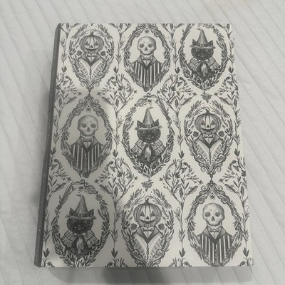 Punch Studio Decorative Nesting Book Box Halloween Creepy Portraits 72917 Large