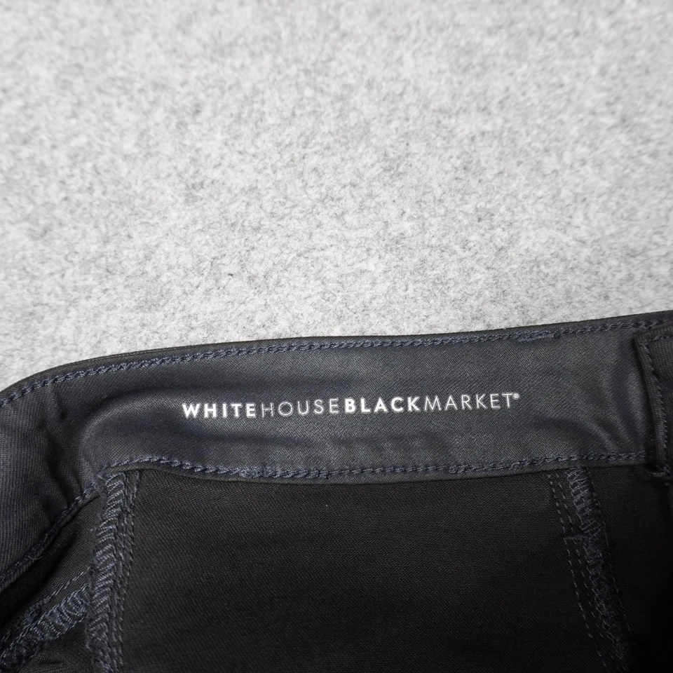 Женские узкие штаны стрейч White House Black Market черные размер 6 - Изображение 4 из 4