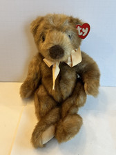 Vintage ~ Ty Beanie Baby ~ Ginger the Bear ~ 1996 Plush