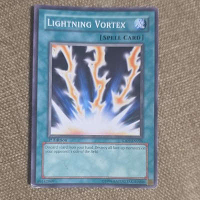 Yu-Gi-Oh! Lightning Vortex SD09-EN026 LP 1st Edition