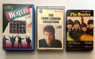 The Beatles 3 K7 en parfait état