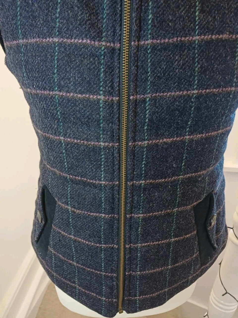 Jack Murphy Moon Tweed Gilet Size 10 Excellent Condition Multicoloured. JM4 image 8