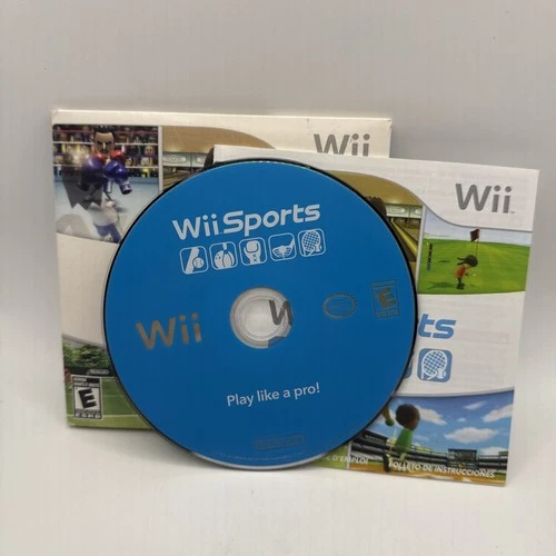 Wii Sports - Nintendo Wii (CIB/ Complete game & Manual) TESTED & Working