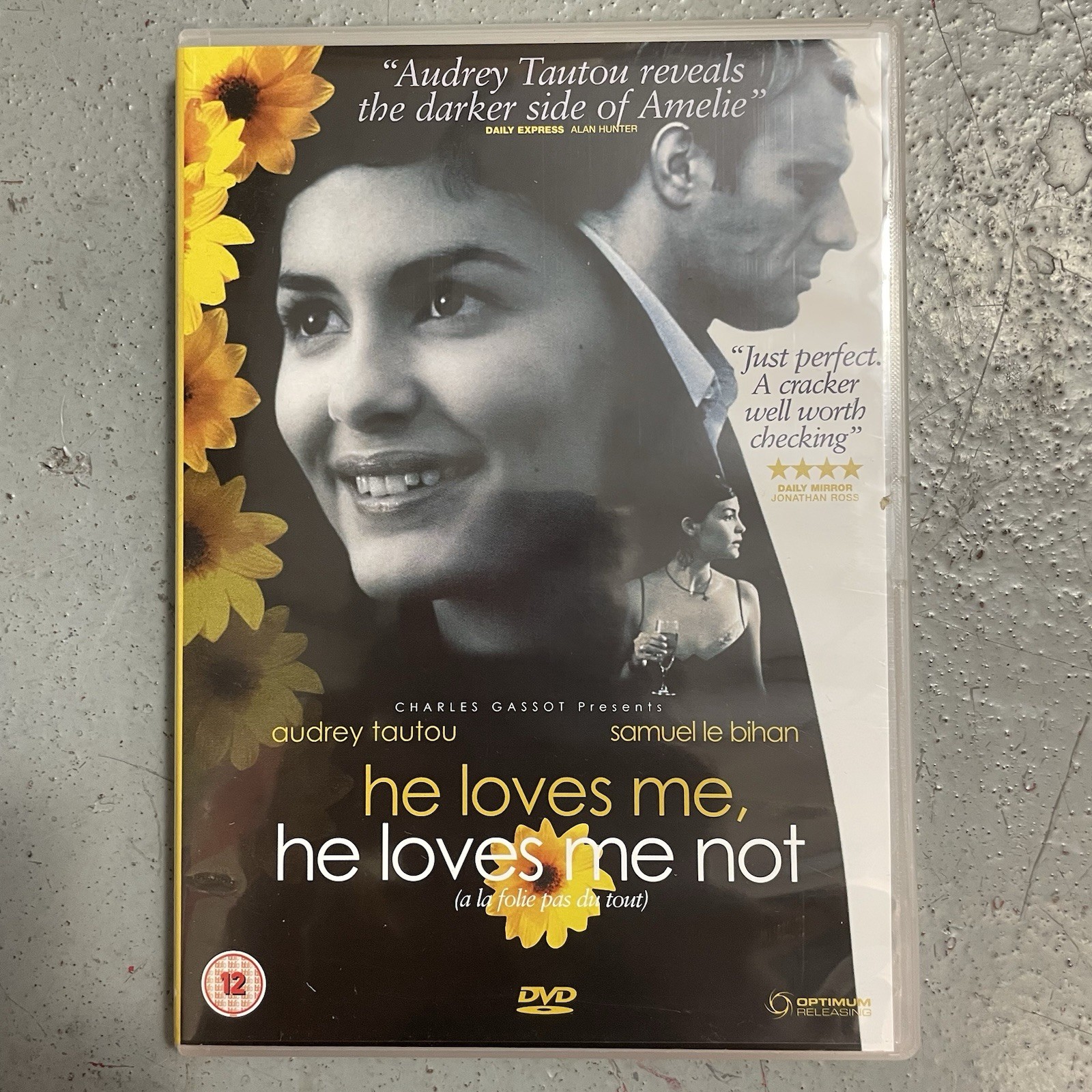 He Loves Me He Loves Me Not DVD 2003 Audrey Tautou Colombani Free Shipping VGC