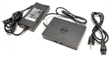 Dell WD15 Monitor Dock 4K with 130W Adapter - Black