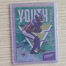 2021 Panini Prestige Justin Jefferson Youth Movement Xtra Points #YM-9 Serial