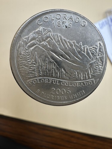 Mis-Aligned Die 2006 P Colorado Quarter Rare High Grade State Quarter Errors Are