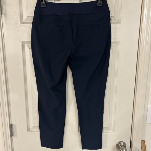 Puma Golf Pants Womens Sz XL Powershape Navy Blue Stretch UPF 50+ NWT - Picture 4 of 5