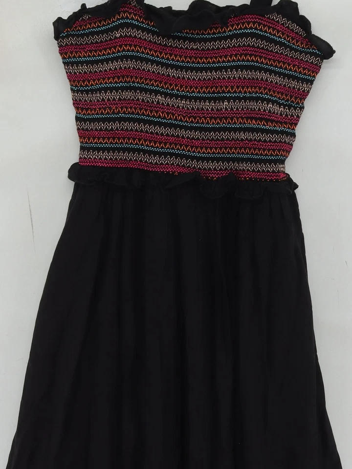 Somerset by Alice Temperley A-Line Maxi Dress UK10 in Black - Image 3 of 4