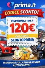PRIMA.IT ASSICURAZIONE AUTO FURGONE SCONTO 120€ COUPON CODICE INVITO SCONTO RCA 