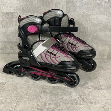 Schwinn Rollerblades Inline Skates Girls Size 1-4 Adjustable Excellent