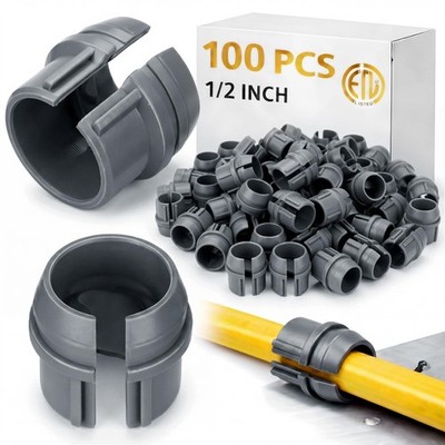 Copkim 100 Pcs 1/2 Inch Non-Metallic Cable Inch, as picture shown