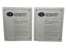 Lot 2 Creative Memories RCM-10R 8x10 Single Side Ruled Scrapbook Pages