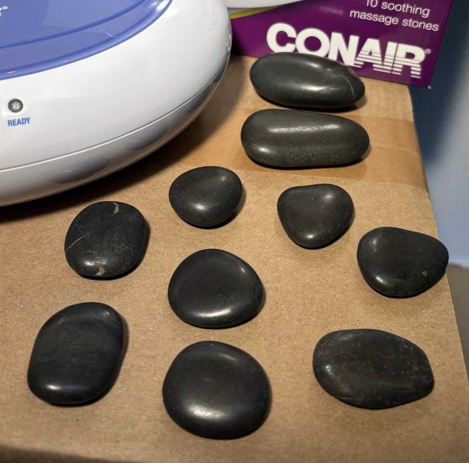 Hot Stone Spa Masaje Experiencia Calentador de Piedras Calientes Masaje Roca-NUEVA CAJA ABIERTA Foto 2 de 4