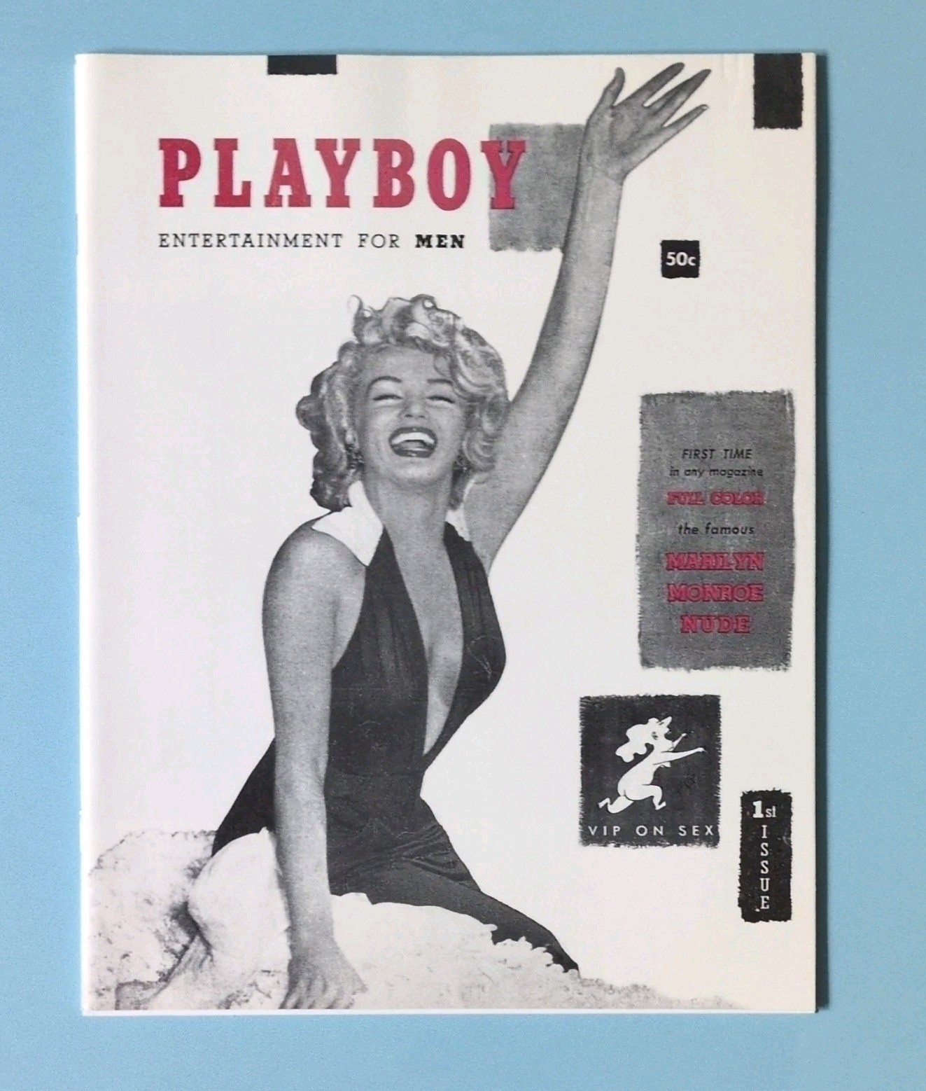 Playboy  Magazine December 1953 Reprint Issue 1 Marilyn Monroe 